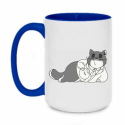 Кружки двухцветные 420ml