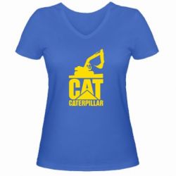 Жіночі футболки з V-подібним вирізом - FATLINE