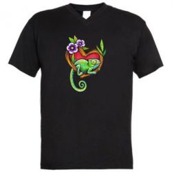 Чоловічі футболки з V-подібним вирізом