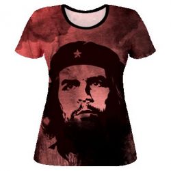 Жіноча 3D футболка Че Гевара - FATLINE Жіноча 3D футболка Че Гевара