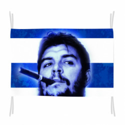 Прапор Che Guevara on the flag of Cuba - FATLINE Прапор Che Guevara on the flag of Cuba