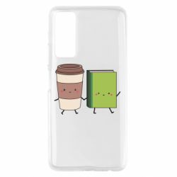Чехол из раздела Любителям кофе Book & Coffee для Huawei P Smart 2021