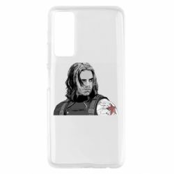 Чохол з розділу Сокіл та Зимовий солдат Bucky Art для Huawei P Smart 2021 - FATLINE Чохол з розділу Сокіл та Зимовий солдат Bucky Art для Huawei P Smart 2021