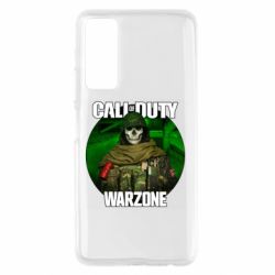 Чехол из раздела Call of Duty Call of duty Warzone ghost green background для Huawei P Smart 2021 - FATLINE Чехол из раздела Call of Duty Call of duty Warzone ghost green background для Huawei P Smart 2021