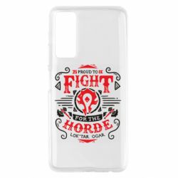 Чехол из раздела World of Warcraft Proud to fight for the Horde для Huawei P Smart 2021 - FATLINE Чехол из раздела World of Warcraft Proud to fight for the Horde для Huawei P Smart 2021
