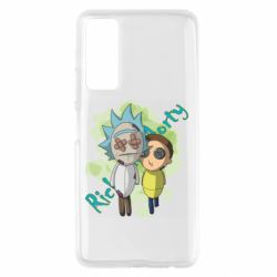 Чехол из раздела Рик и Морти Rick and Morty voodoo doll для Huawei P Smart 2021 - FATLINE Чехол из раздела Рик и Морти Rick and Morty voodoo doll для Huawei P Smart 2021