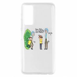 Чехол из раздела Рик и Морти Рик и Морти. Не лучшее время для Huawei P Smart 2021 - FATLINE Чехол из раздела Рик и Морти Рик и Морти. Не лучшее время для Huawei P Smart 2021