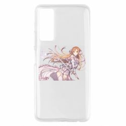 Чехол из раздела Sword art Online SAO Асуна для Huawei P Smart 2021 - FATLINE Чехол из раздела Sword art Online SAO Асуна для Huawei P Smart 2021