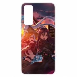 Чехол из раздела Sword art Online Sword Art Online 3 для Huawei P Smart 2021 - FATLINE Чехол из раздела Sword art Online Sword Art Online 3 для Huawei P Smart 2021