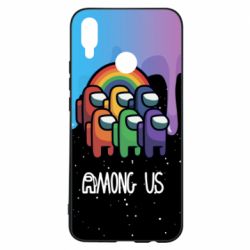 Чехол из раздела Among Us Among Us art paints для Huawei P Smart Plus 2018 - FATLINE Чехол из раздела Among Us Among Us art paints для Huawei P Smart Plus 2018