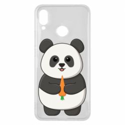 Чехол из раздела Панда Милая панда с морковкой для Huawei P Smart Plus 2018 - FATLINE Чехол из раздела Панда Милая панда с морковкой для Huawei P Smart Plus 2018