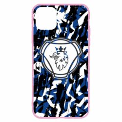 Чехол из раздела Грузовики Scania logo and grunge для Apple iPhone 11 Pro Max