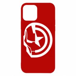 Чехол из раздела Железный человек Iron Man and Captain America для Apple iPhone 12 - FATLINE Чехол из раздела Железный человек Iron Man and Captain America для Apple iPhone 12