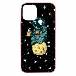 Чехол из раздела Любителям кофе Astronaut and coffee для Apple iPhone 12 mini
