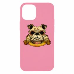 Чехол из раздела Бульдог Сахарный бульдог для Apple iPhone 12 mini - FATLINE Чехол из раздела Бульдог Сахарный бульдог для Apple iPhone 12 mini