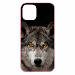 Чехол из раздела Волк Wolf with yellow eyes для Apple iPhone 12 mini