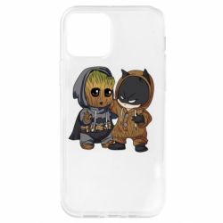 Чехол из раздела Стражи Галактики Бэтмен и грут для Apple iPhone 12 Pro