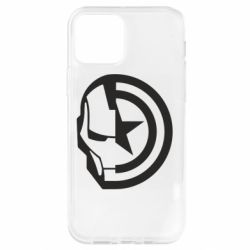 Чехол из раздела Железный человек Iron Man and Captain America для Apple iPhone 12 Pro - FATLINE Чехол из раздела Железный человек Iron Man and Captain America для Apple iPhone 12 Pro