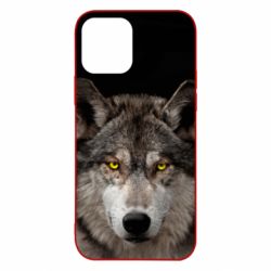 Чехол из раздела Волк Wolf with yellow eyes для Apple iPhone 12