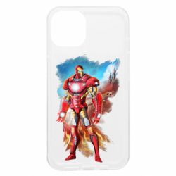 Чохол з розділу Залізна людина Avengers iron man drawing для Apple iPhone 13 - FATLINE Чохол з розділу Залізна людина Avengers iron man drawing для Apple iPhone 13