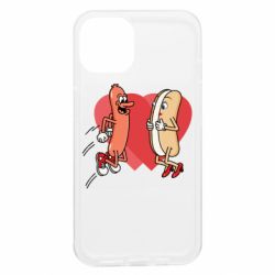 Чехол из раздела 14 Февраля Hot dog love для Apple iPhone 13 - FATLINE Чехол из раздела 14 Февраля Hot dog love для Apple iPhone 13