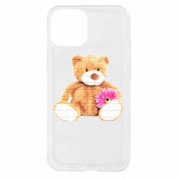 Чехол из раздела Авторские принты Мягкий мишка для Apple iPhone 13 mini - FATLINE Чехол из раздела Авторские принты Мягкий мишка для Apple iPhone 13 mini