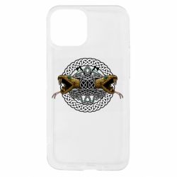 Чехол из раздела ART V Snake and Celtic Pattern для Apple iPhone 13 mini - FATLINE Чехол из раздела ART V Snake and Celtic Pattern для Apple iPhone 13 mini