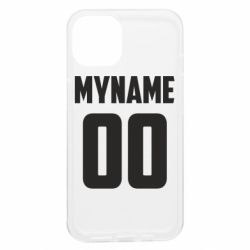 Чехол из раздела Фамилия и номер My name American для Apple iPhone 13