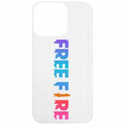 Чехол из раздела Garena Free Fire Free fire gradient logo для Apple iPhone 13 Pro