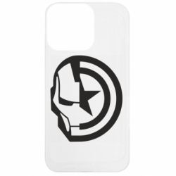 Чохол з розділу Залізна людина Iron Man and Captain America для Apple iPhone 13 Pro - FATLINE Чохол з розділу Залізна людина Iron Man and Captain America для Apple iPhone 13 Pro