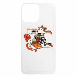 Чехол из раздела Любителям кофе Pumpkin Spice Latte & Books для Apple iPhone 13 Pro Max