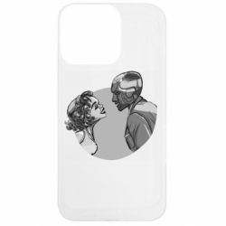 Чехол из раздела ВандаВижен Retro Wanda and Vision для Apple iPhone 13 Pro - FATLINE Чехол из раздела ВандаВижен Retro Wanda and Vision для Apple iPhone 13 Pro