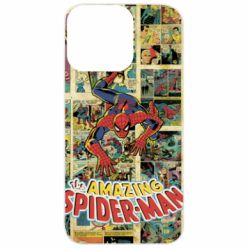 Чехол из раздела Авторские принты Spider Man Retro для Apple iPhone 13 Pro - FATLINE Чехол из раздела Авторские принты Spider Man Retro для Apple iPhone 13 Pro