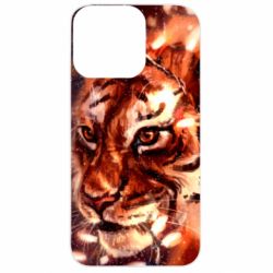 Чехол из раздела Тигр Тигр и гирлянда для Apple iPhone 13 Pro
