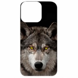 Чехол из раздела Волк Wolf with yellow eyes для Apple iPhone 13 Pro