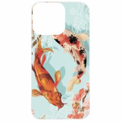 Чехол из раздела Знаки зодиака Японские Рыбы Кои для Apple iPhone 13 Pro