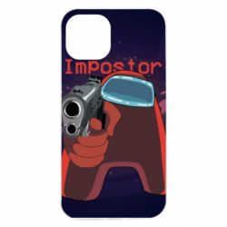 Чехол из раздела Among Us Red With A Gun для Apple iPhone 13