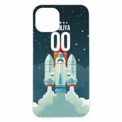 Чехол из раздела Фамилия и номер Ретро фамилия и номер для Apple iPhone 13