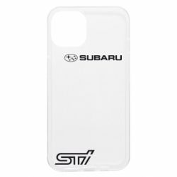 Чехол из раздела Subaru Subaru STI лого для Apple iPhone 13 - FATLINE Чехол из раздела Subaru Subaru STI лого для Apple iPhone 13