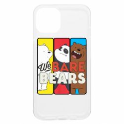 Чехол из раздела Мы обычные медведи We bare bears collage для Apple iPhone 13 - FATLINE Чехол из раздела Мы обычные медведи We bare bears collage для Apple iPhone 13