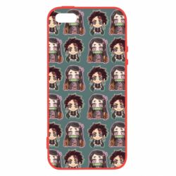 Чехол из раздела Demon Slayer Cute Tanjiro with Nezuko для Apple iPhone 5S