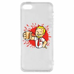 Чехол из раздела Fallout Fallout boy blood для Apple iPhone 5S - FATLINE Чехол из раздела Fallout Fallout boy blood для Apple iPhone 5S