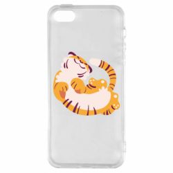 Чехол из раздела Тигр Happy tiger для Apple iPhone 5S