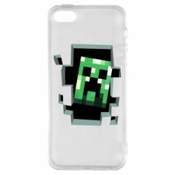 Чехол из раздела Minecraft In the tunnel для Apple iPhone 5S - FATLINE Чехол из раздела Minecraft In the tunnel для Apple iPhone 5S