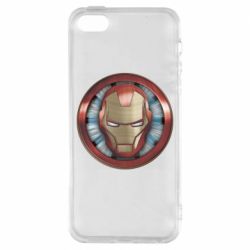 Чохол з розділу Залізна людина Iron man helmet wood texture для Apple iPhone 5S - FATLINE Чохол з розділу Залізна людина Iron man helmet wood texture для Apple iPhone 5S