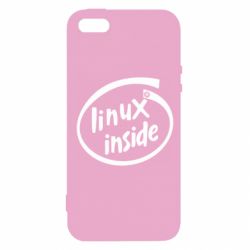 Чехол из раздела Linux Linux Inside для Apple iPhone 5S - FATLINE Чехол из раздела Linux Linux Inside для Apple iPhone 5S