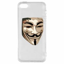 Чехол из раздела V значит Vendetta Маска Вендетта для Apple iPhone 5S - FATLINE Чехол из раздела V значит Vendetta Маска Вендетта для Apple iPhone 5S
