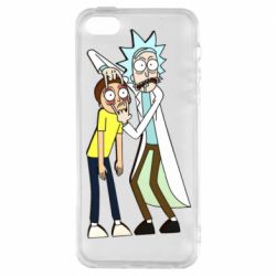 Чехол из раздела Рик и Морти Rick and Morti для Apple iPhone 5S