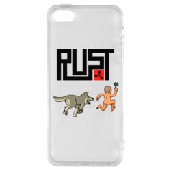 Чехол из раздела Rust Rust Art для Apple iPhone 5S - FATLINE Чехол из раздела Rust Rust Art для Apple iPhone 5S