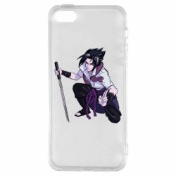 Чехол из раздела Саске Учиха Sasuke with katana для Apple iPhone 5S - FATLINE Чехол из раздела Саске Учиха Sasuke with katana для Apple iPhone 5S